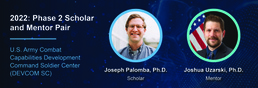 Phase 2 Ph.D. Scholar: Joseph Palomba, Ph.D.; Mentor: Joshua Uzarski, Ph.D.