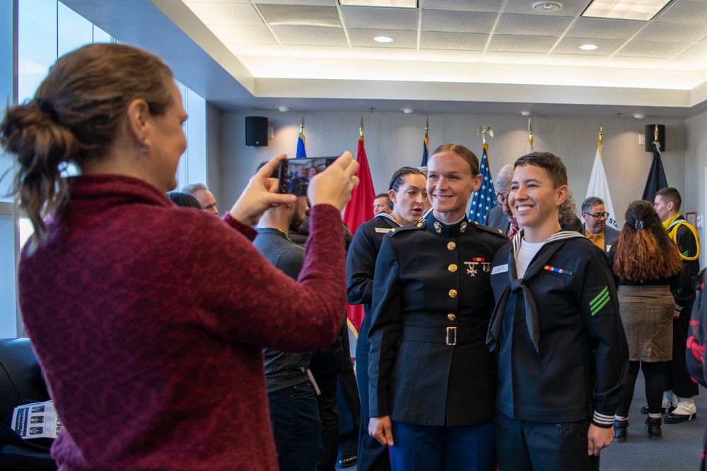 Pass-in-Review at US Navy Recruit Training Command