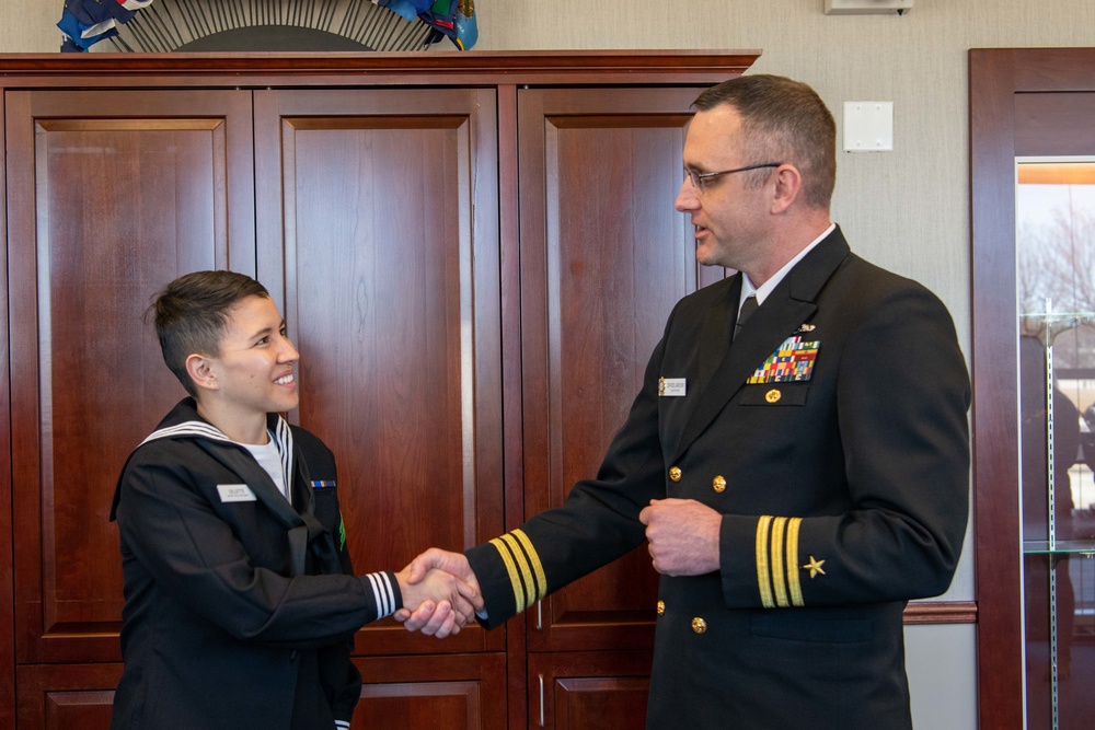 Pass-in-Review at US Navy Recruit Training Command