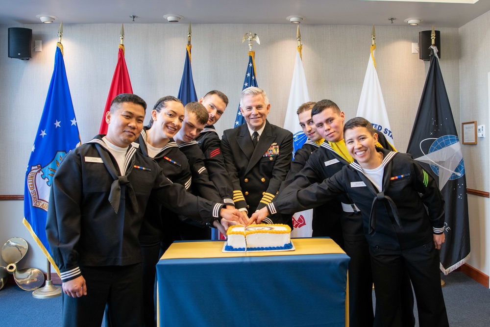 Pass-in-Review at US Navy Recruit Training Command