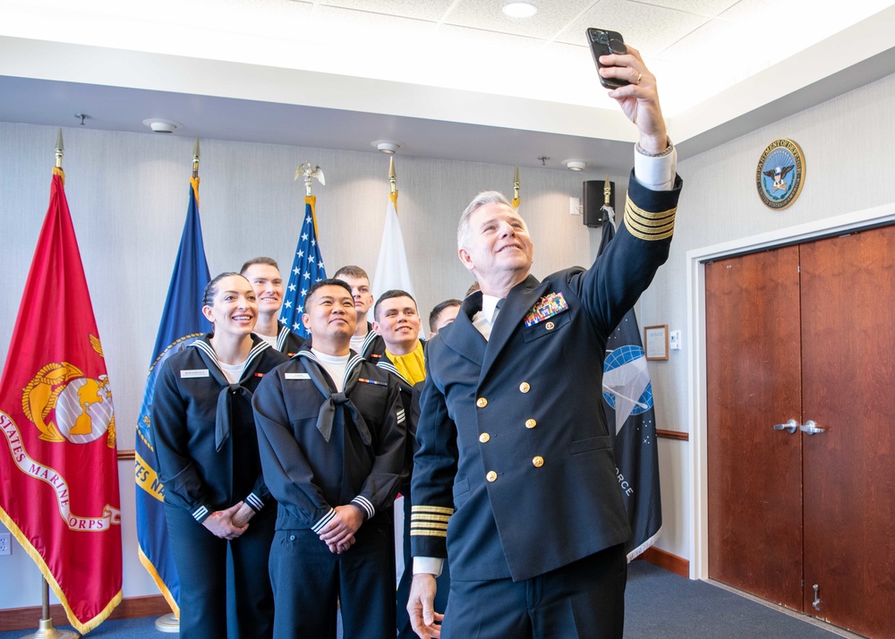 Pass-in-Review at US Navy Recruit Training Command