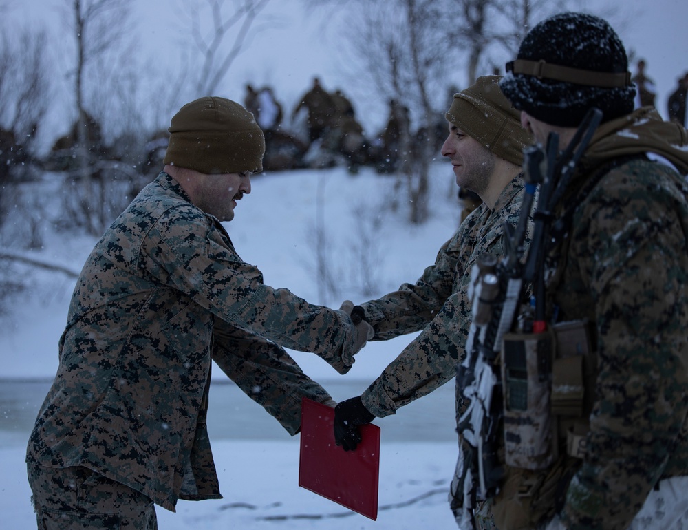 Cpl. Brandt Redmon Re-enlistment