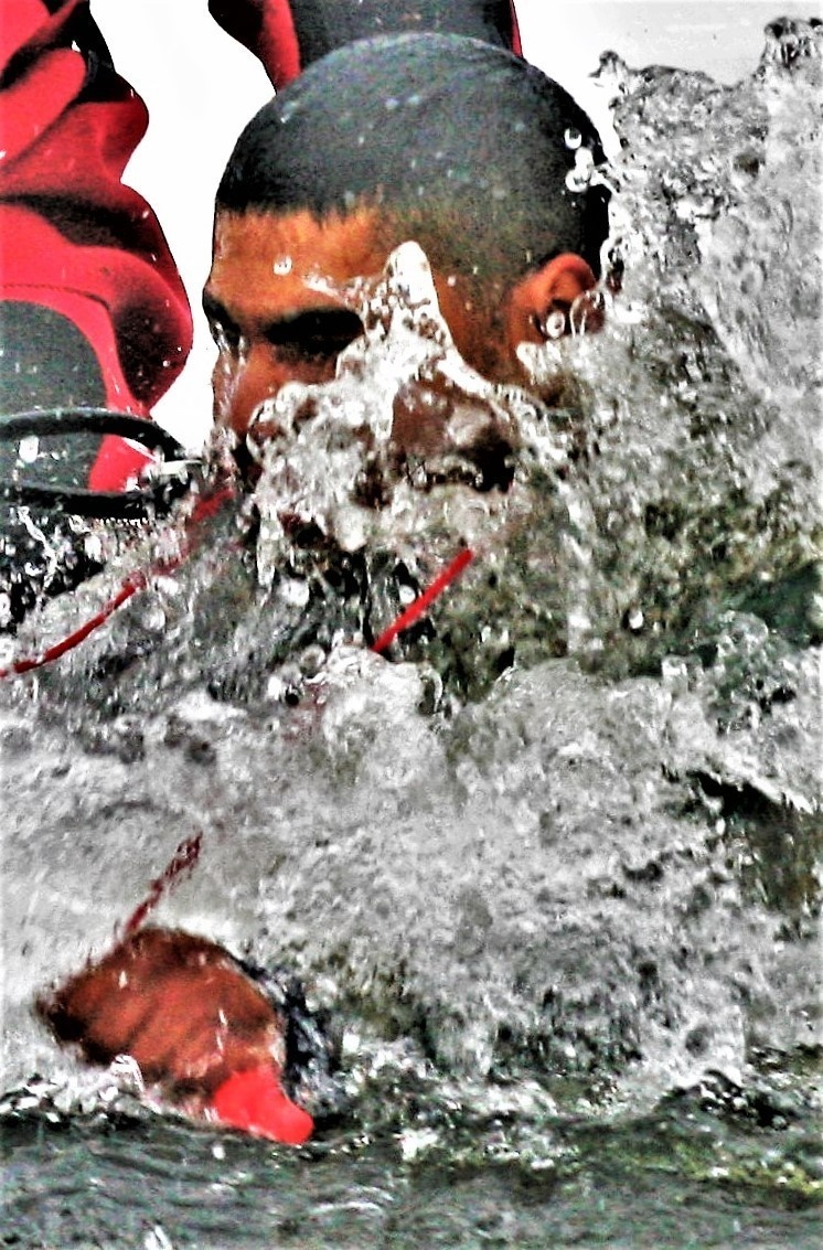 January 2023 cold-water immersion training up close at Fort McCoy