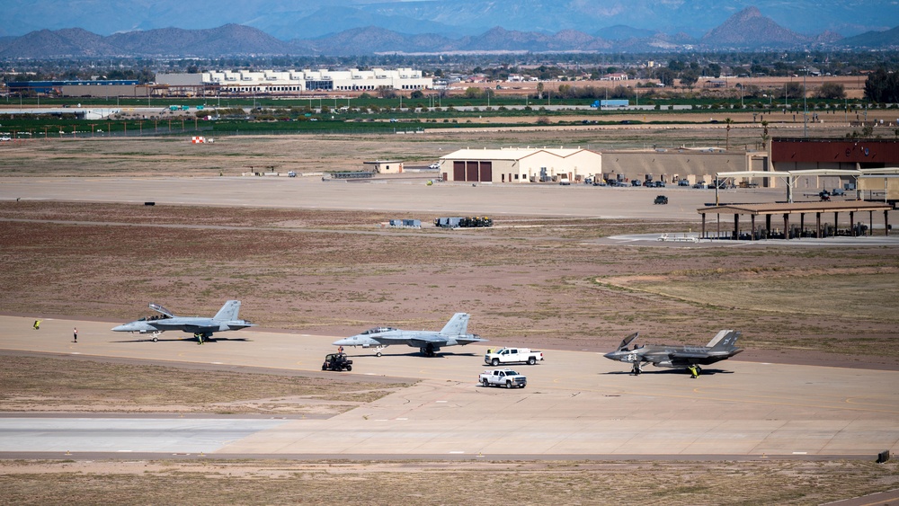 U.S. Navy arrives at Luke