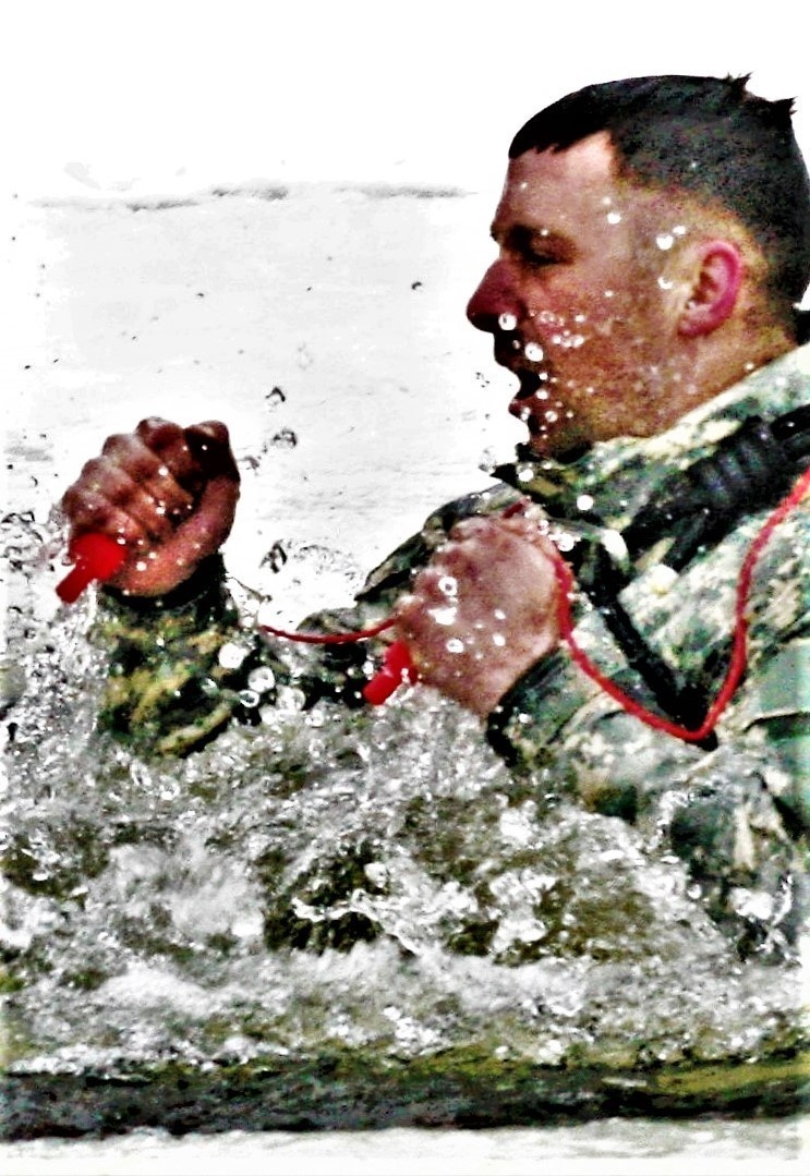 January 2023 cold-water immersion training up close at Fort McCoy