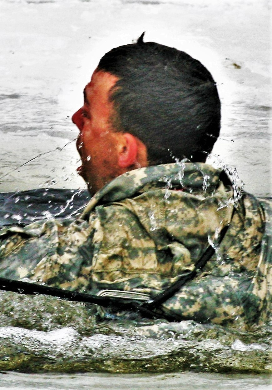 January 2023 cold-water immersion training up close at Fort McCoy