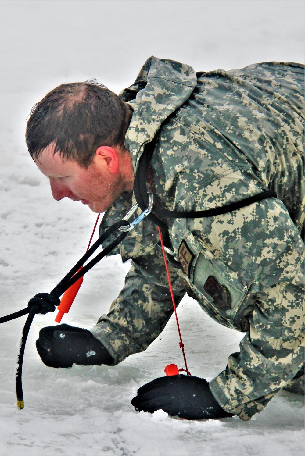 January 2023 cold-water immersion training up close at Fort McCoy