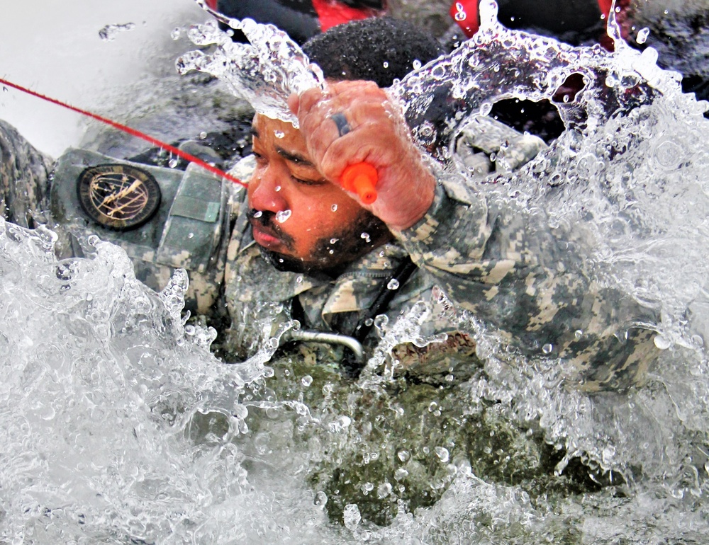 January 2023 cold-water immersion training up close at Fort McCoy