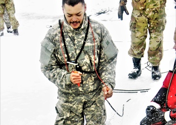 January 2023 cold-water immersion training up close at Fort McCoy