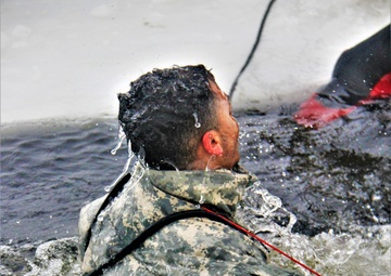 January 2023 cold-water immersion training up close at Fort McCoy