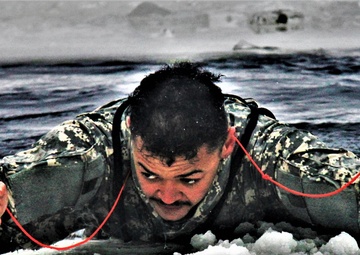 January 2023 cold-water immersion training up close at Fort McCoy