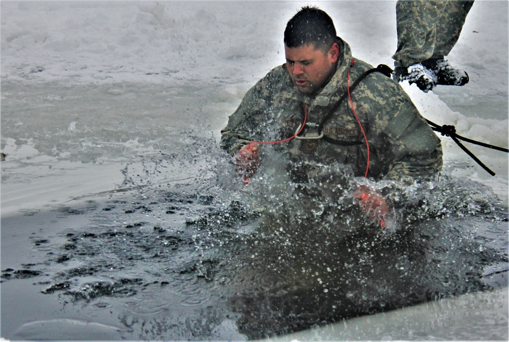 January 2023 cold-water immersion training up close at Fort McCoy