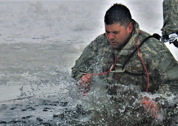 January 2023 cold-water immersion training up close at Fort McCoy