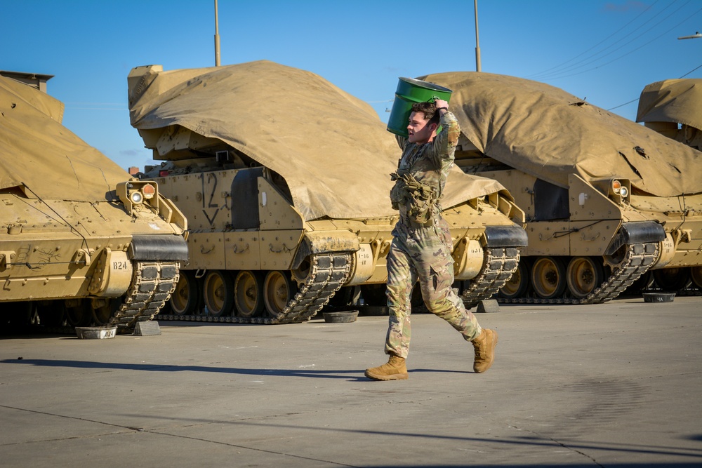 Best Sapper Competition training at Fort Riley