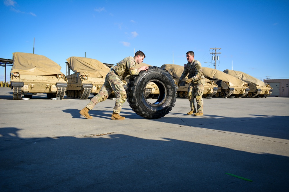 Best Sapper Competition training at Fort Riley