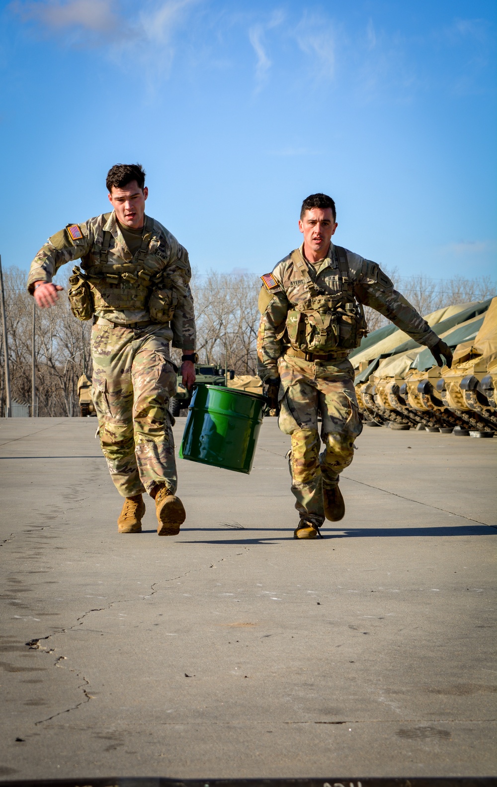 Best Sapper Competition training at Fort Riley