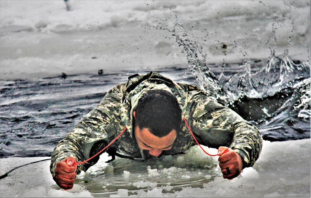 January 2023 cold-water immersion training up close at Fort McCoy