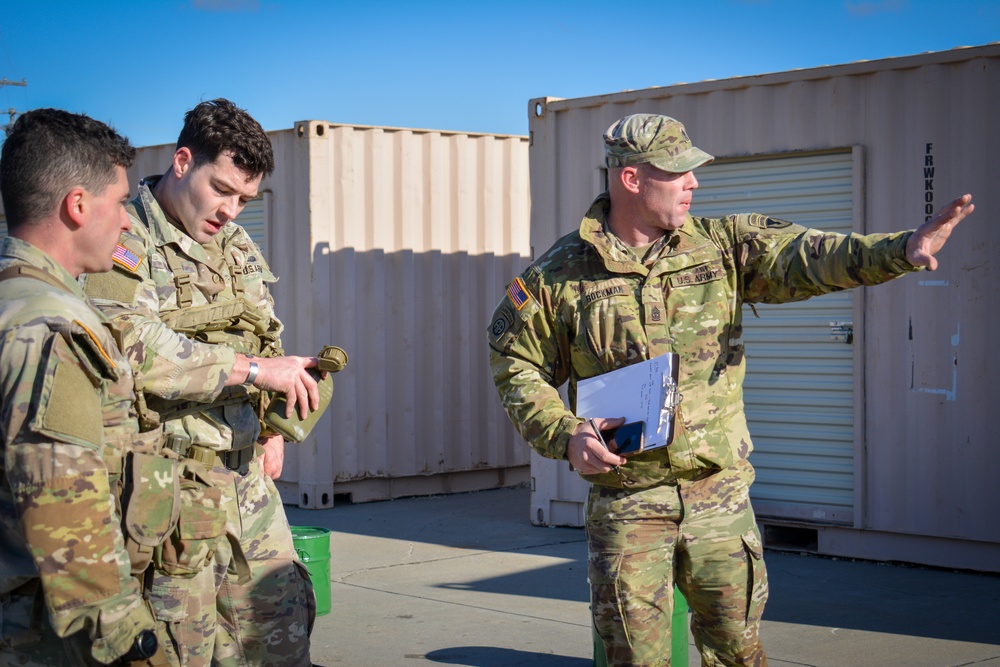 Best Sapper Competition training at Fort Riley