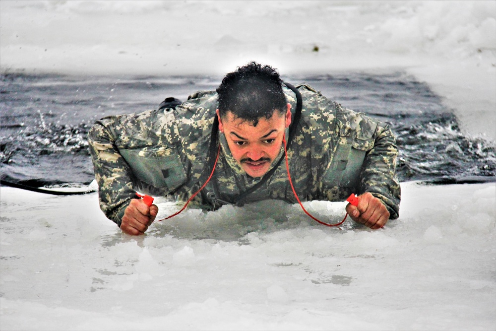 January 2023 cold-water immersion training up close at Fort McCoy