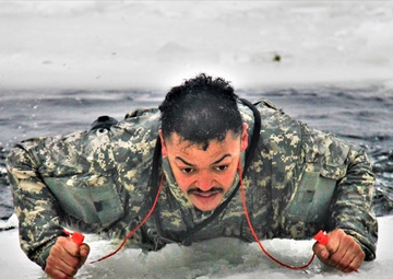 January 2023 cold-water immersion training up close at Fort McCoy
