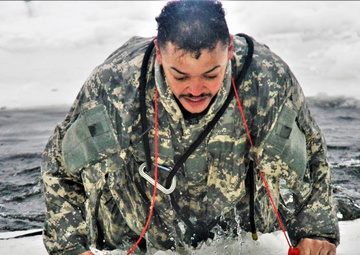 January 2023 cold-water immersion training up close at Fort McCoy
