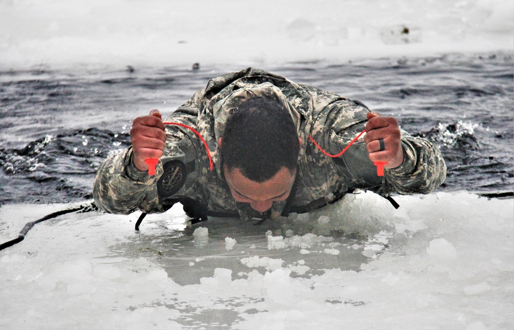 January 2023 cold-water immersion training up close at Fort McCoy