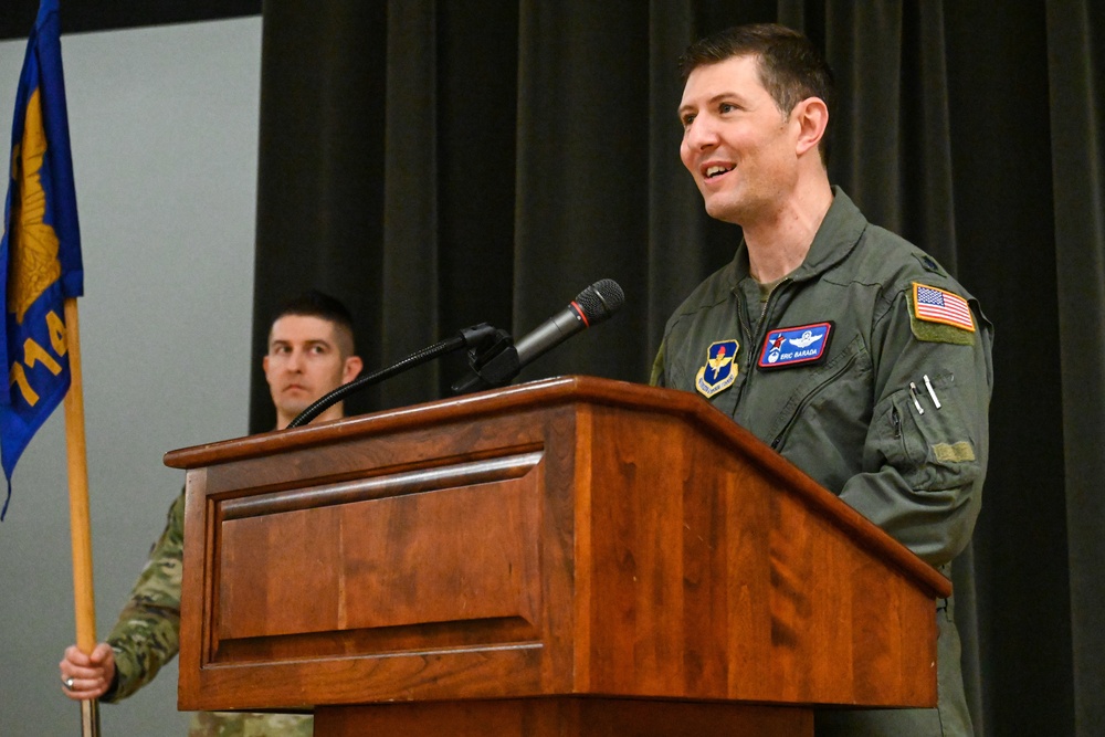 714th Training Squadron change of command