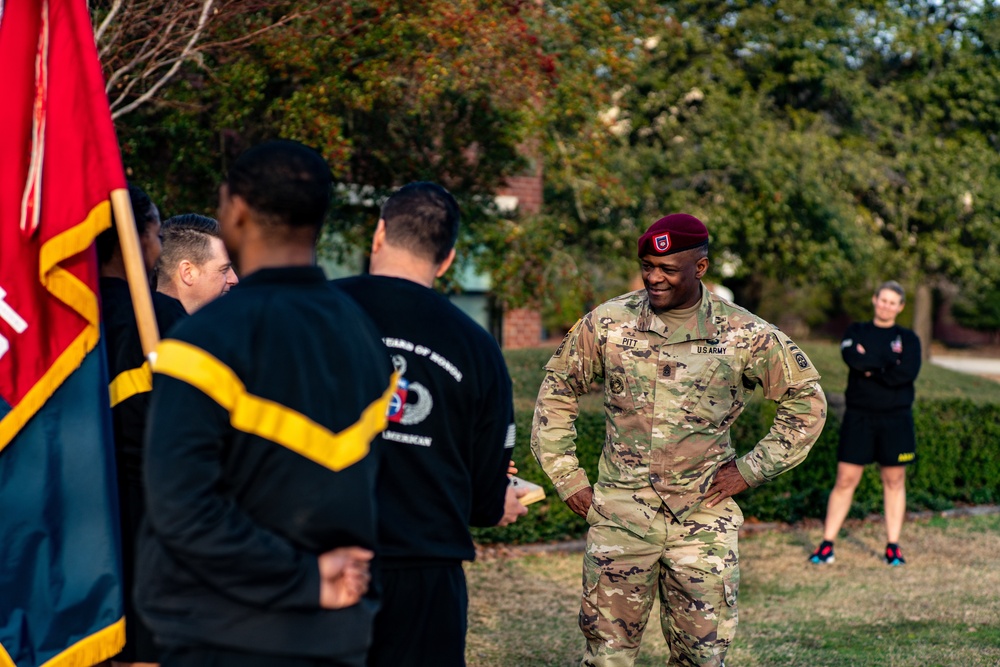 Sustainment Brigade Bids Farewell to CSM Pitt