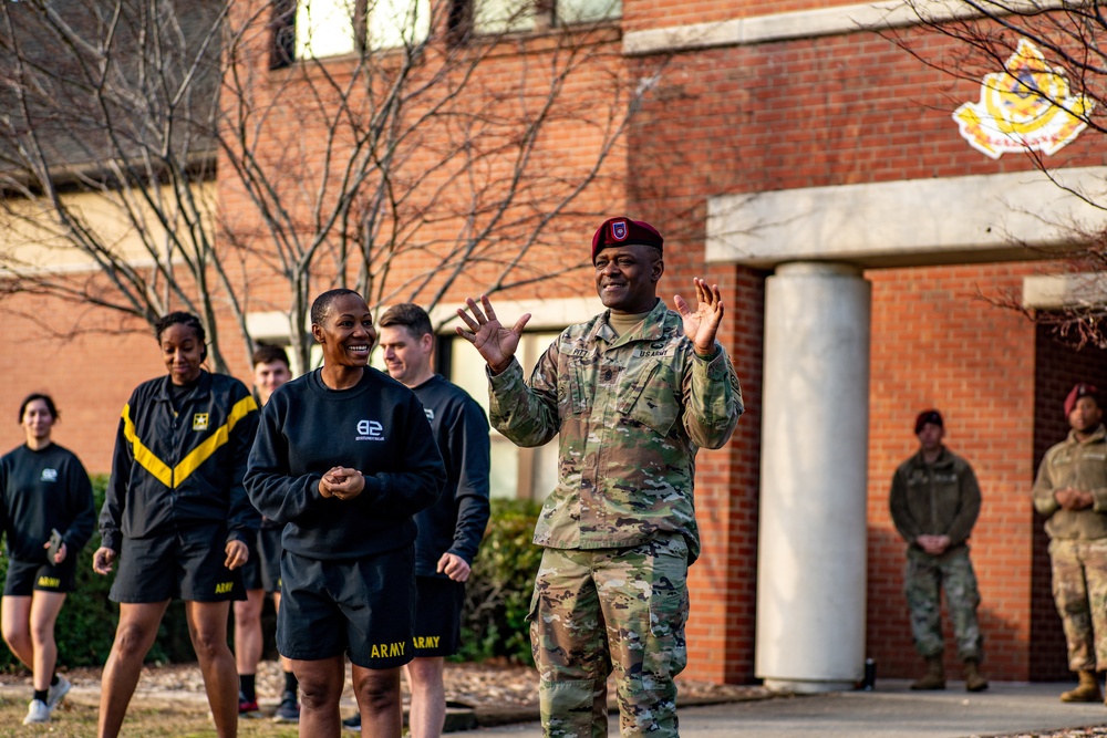 Sustainment Brigade Bids Farewell to CSM Pitt