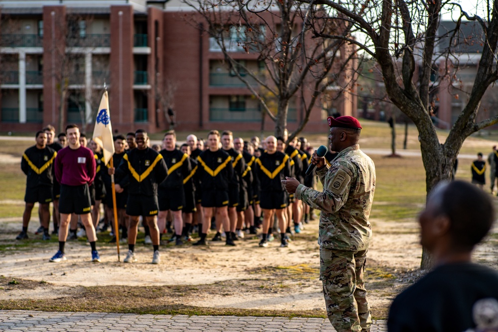 Sustainment Brigade Bids Farewell to CSM Pitt