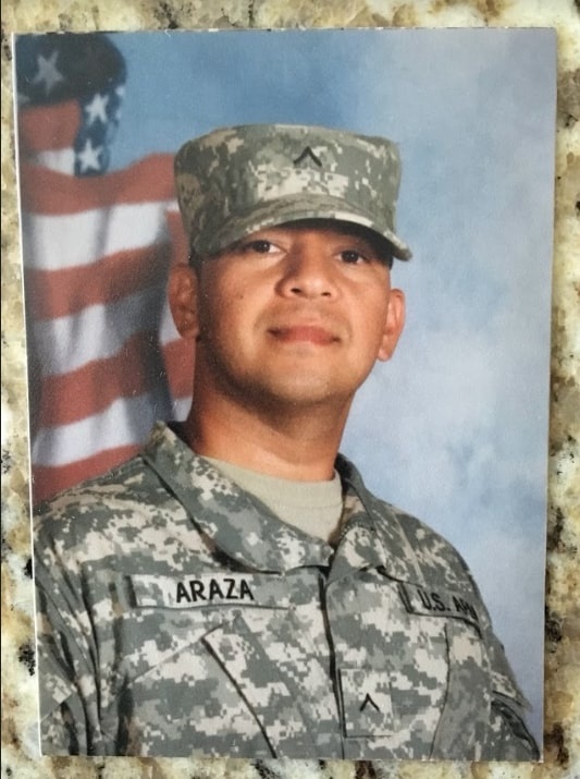 SFAB Advisor pictured in initial enlistment photo