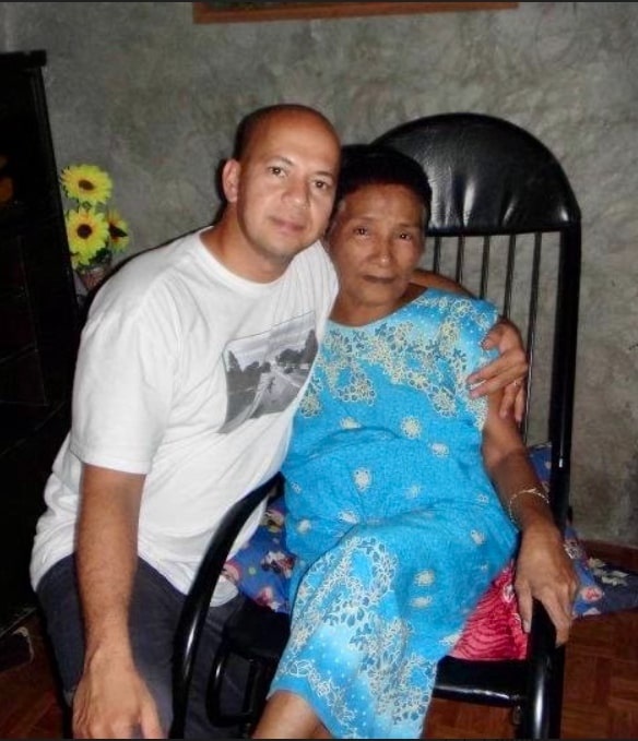 SFAB Advisor and grandmother reconnect in the Philippines