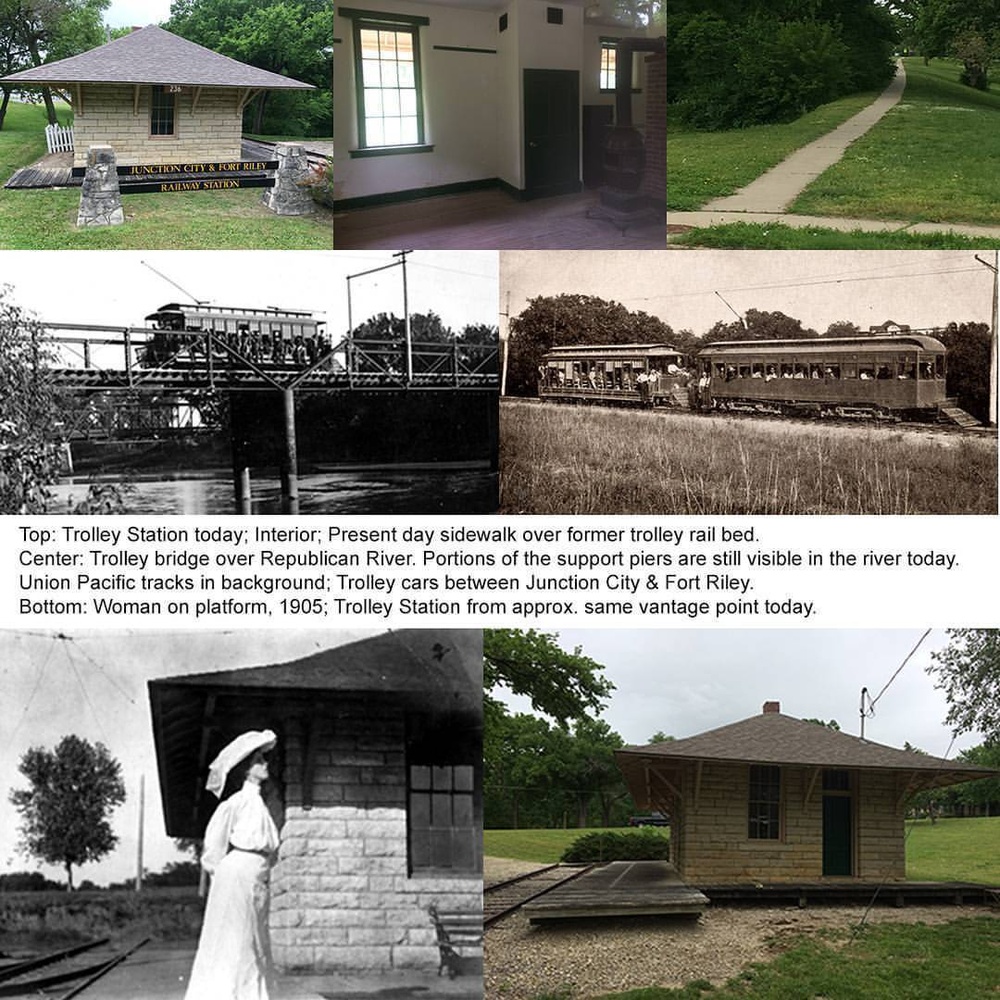 Fort Riley Trolley Station