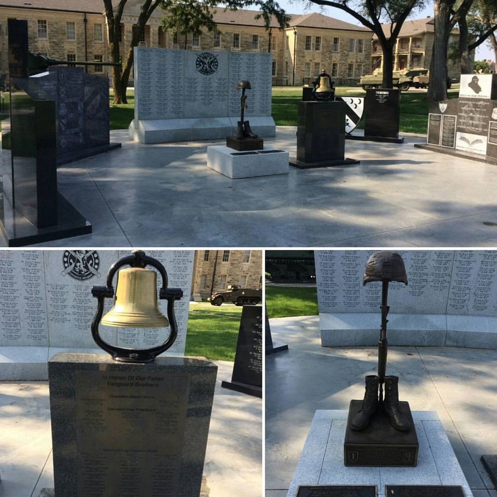 Monuments Relocated to Cavalry Parade Field