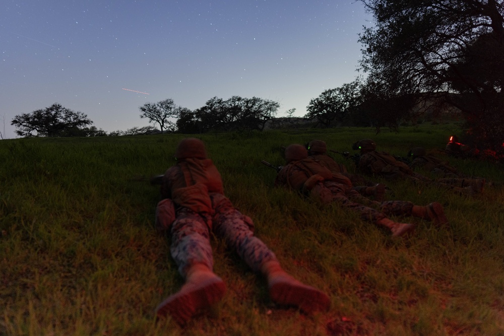 LAR Marines compete in 1st MARDIV squad competition