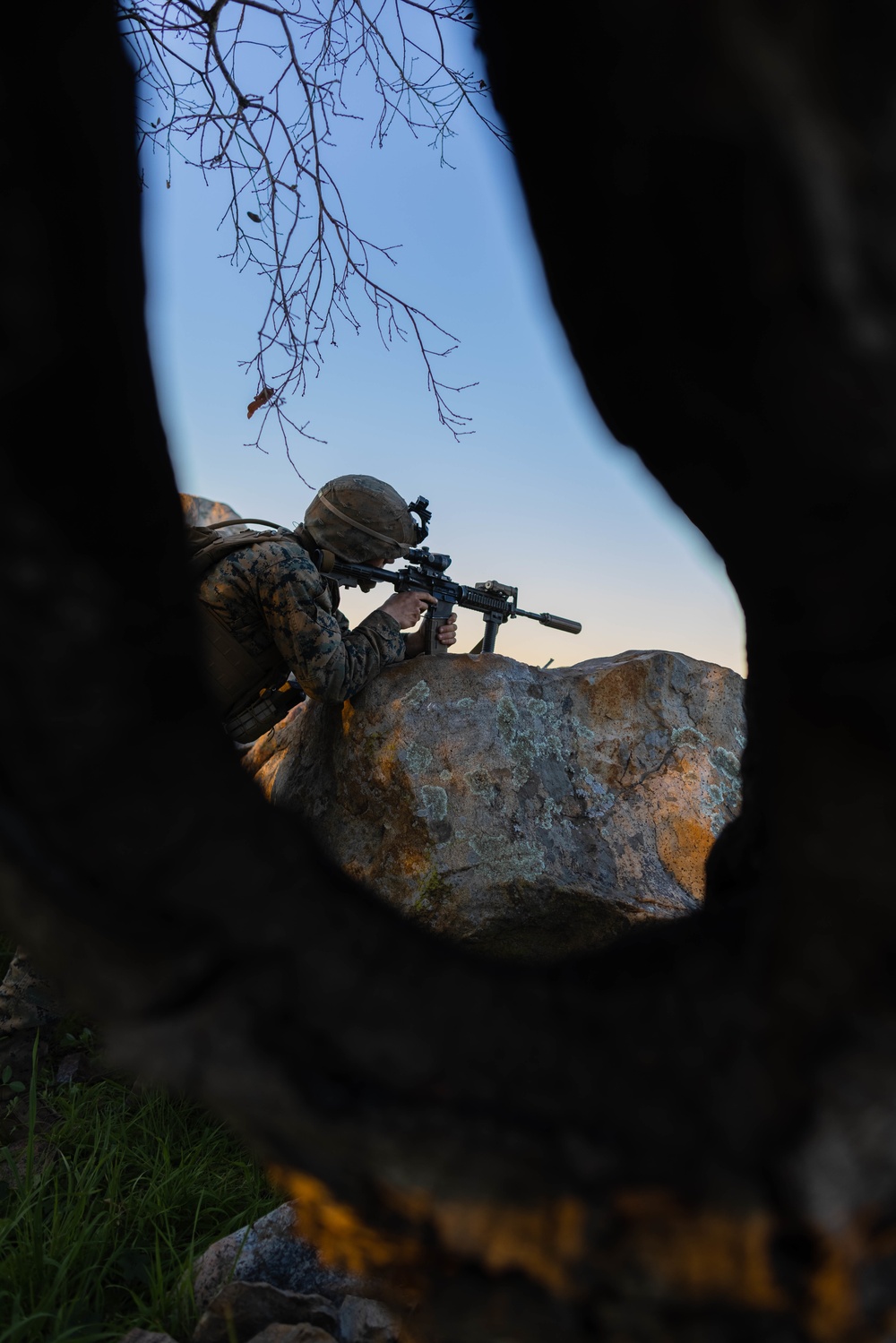 LAR Marines compete in 1st MARDIV squad competition