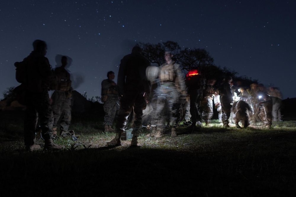 LAR Marines compete in 1st MARDIV squad competition