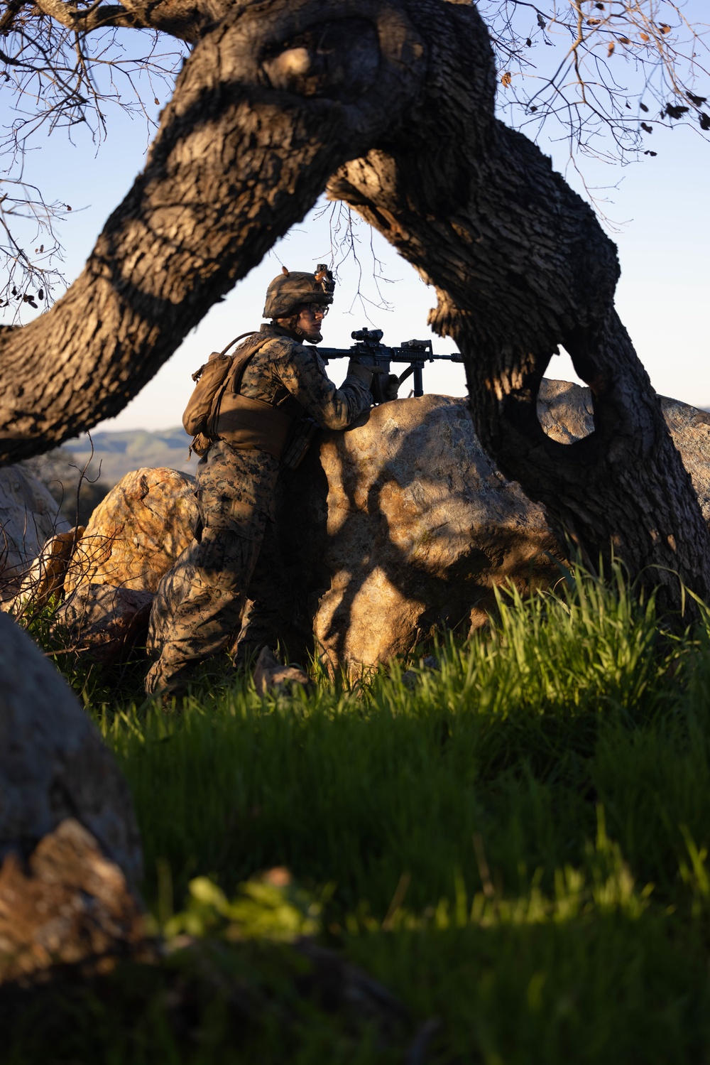 LAR Marines compete in 1st MARDIV squad competition