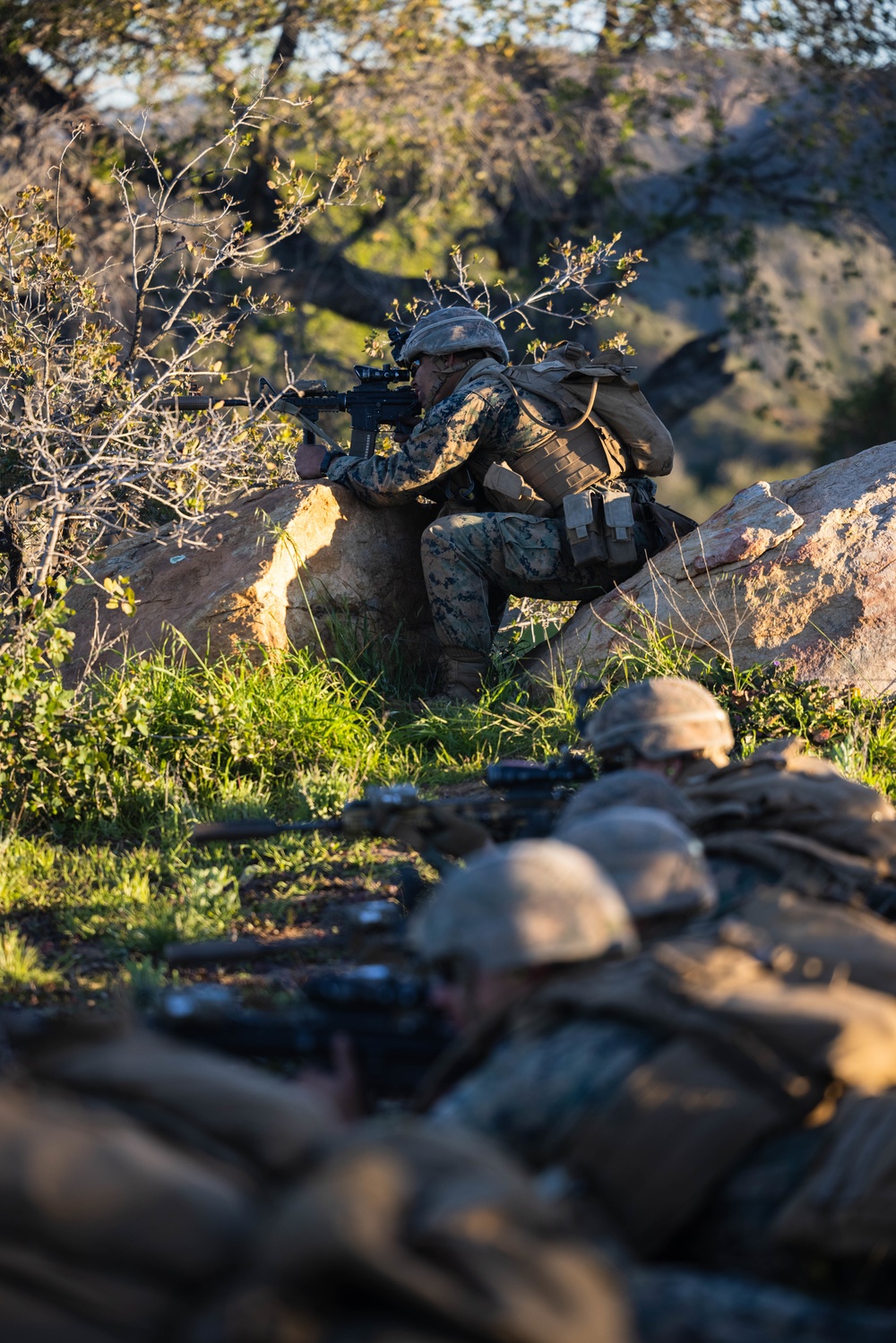 LAR Marines compete in 1st MARDIV squad competition