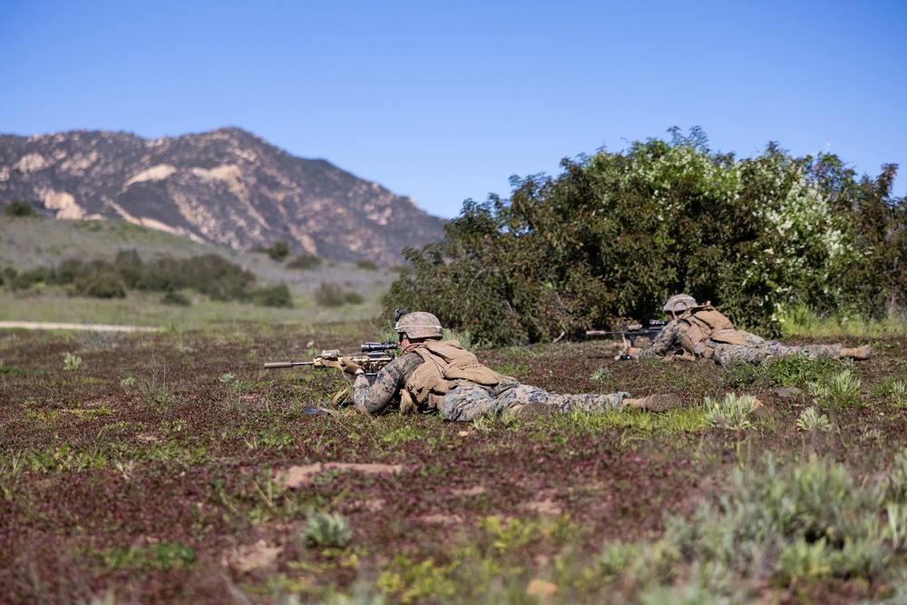 LAR Marines compete in 1st MARDIV squad competition