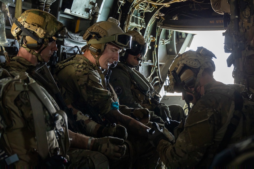 U.S. Marines and Airmen conduct Alternate Insertion &amp; Extraction exercises