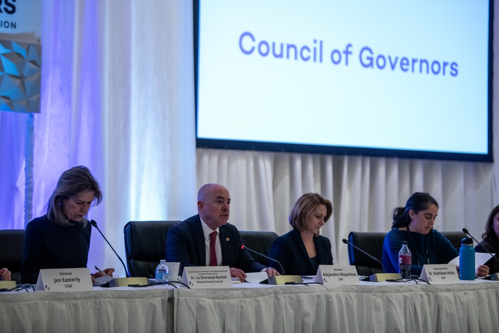 Secretary Hicks attends 26th Council of Governors Plenary Meeting