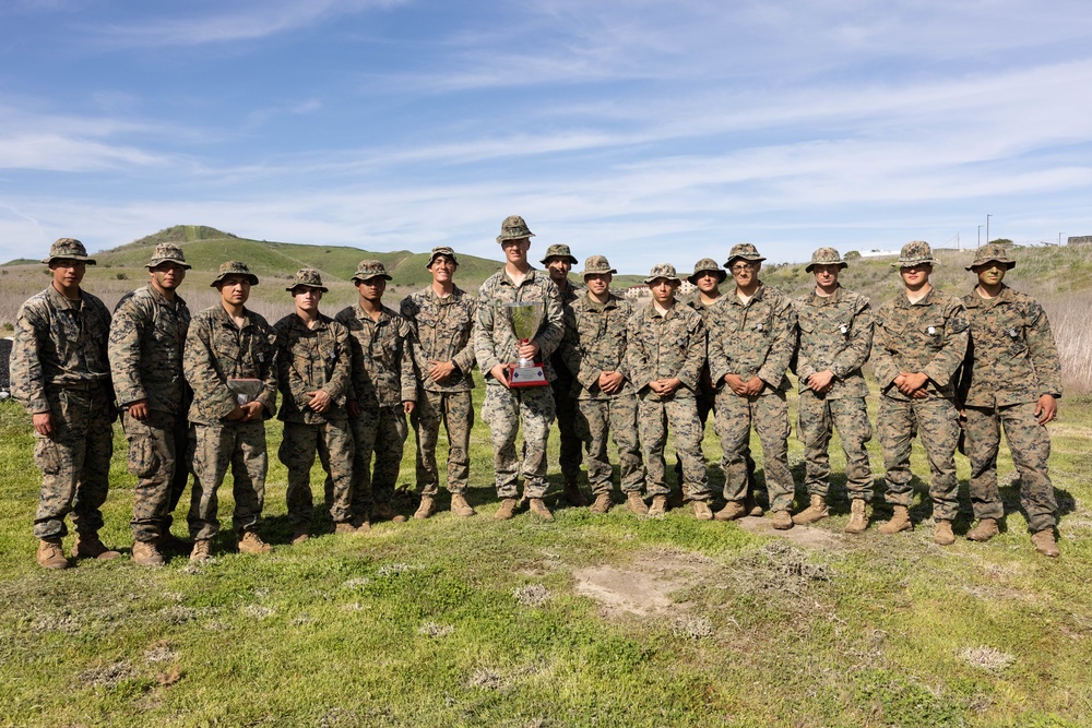 1st Bn., 5th Marines wins Division squad competition