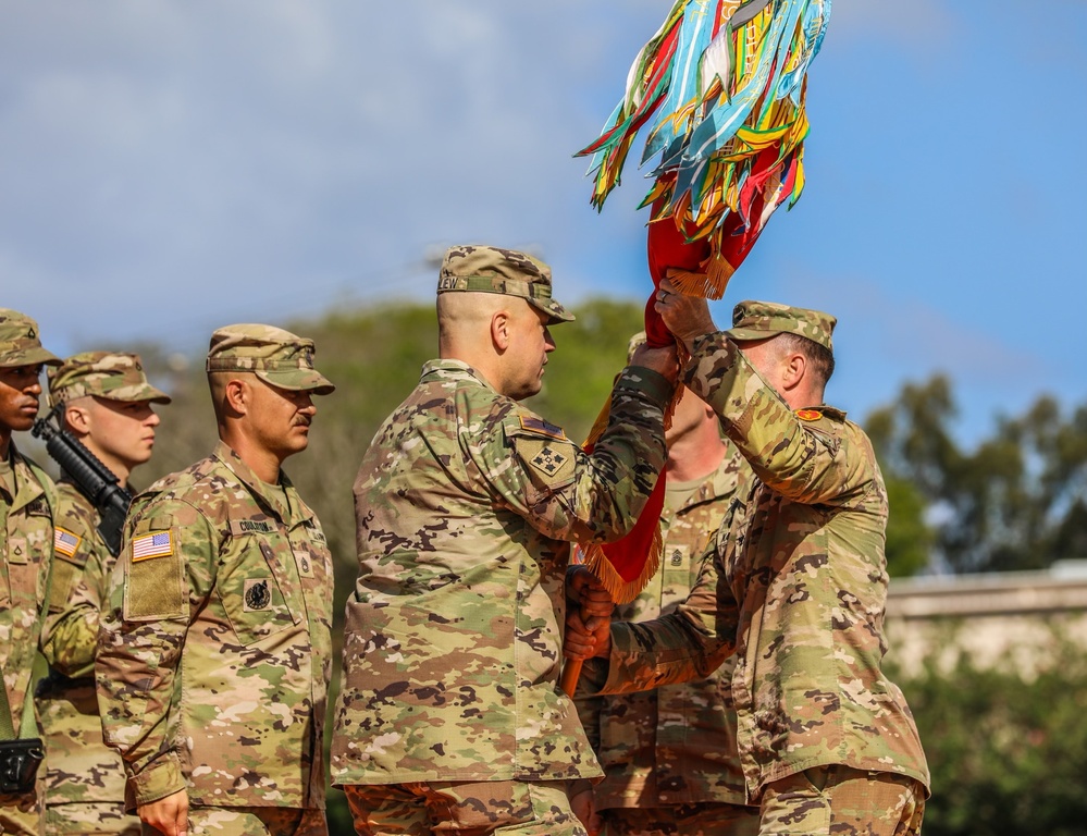 25th Infantry Division Artillery (DIVARTY) Change of Responsibility