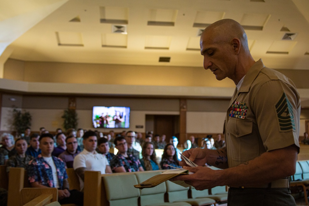 Headquarters Battalion’s Corporal’s Course 1-23 Graduation