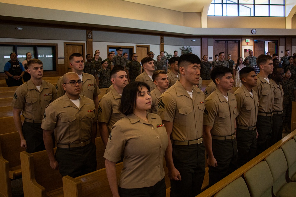 Headquarters Battalion’s Corporal’s Course 1-23 Graduation