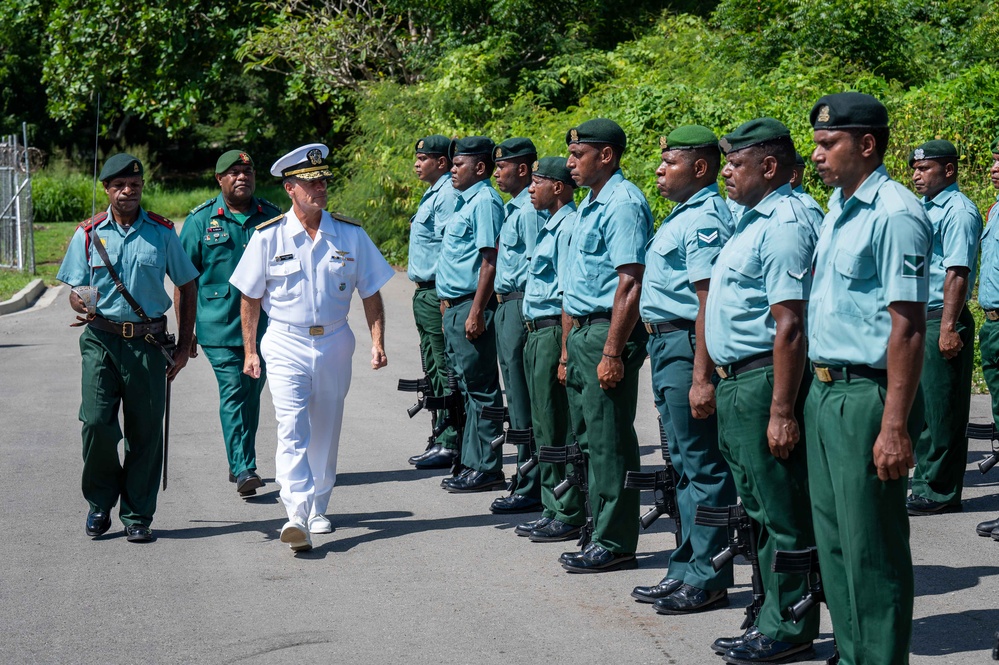 CDRUSINDOPACOM travels to Papua New Guinea