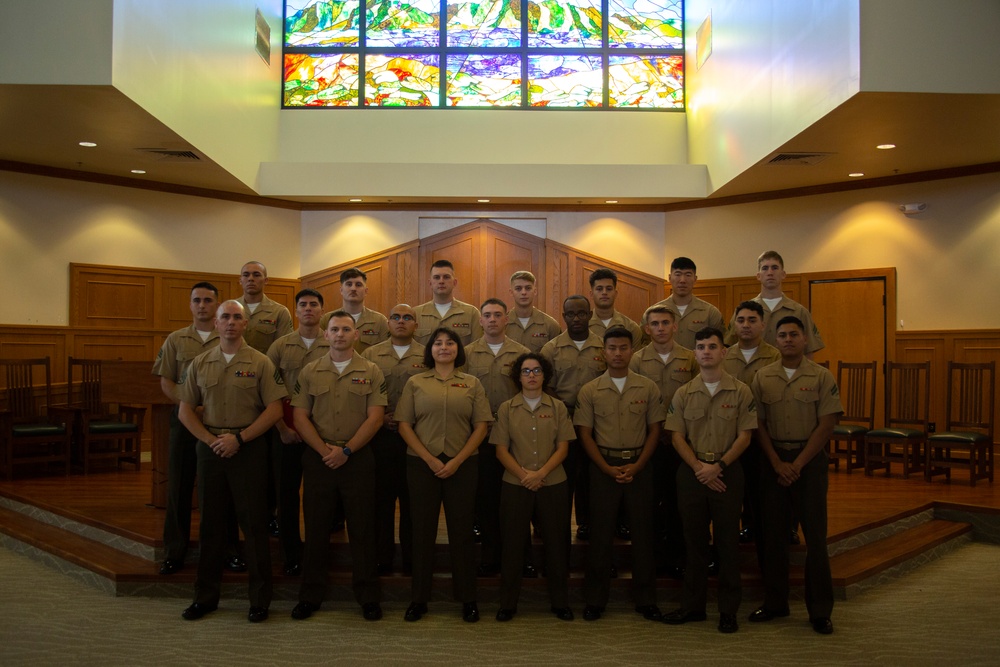 Headquarters Battalion’s Corporal’s Course 1-23 Graduation