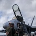 1st MAW AWC Brig. Gen. Rowell Flies With VMFA-312 in Guam