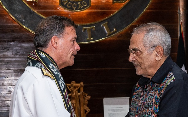 CDRUSINDOPACOM travels to Timor-Leste